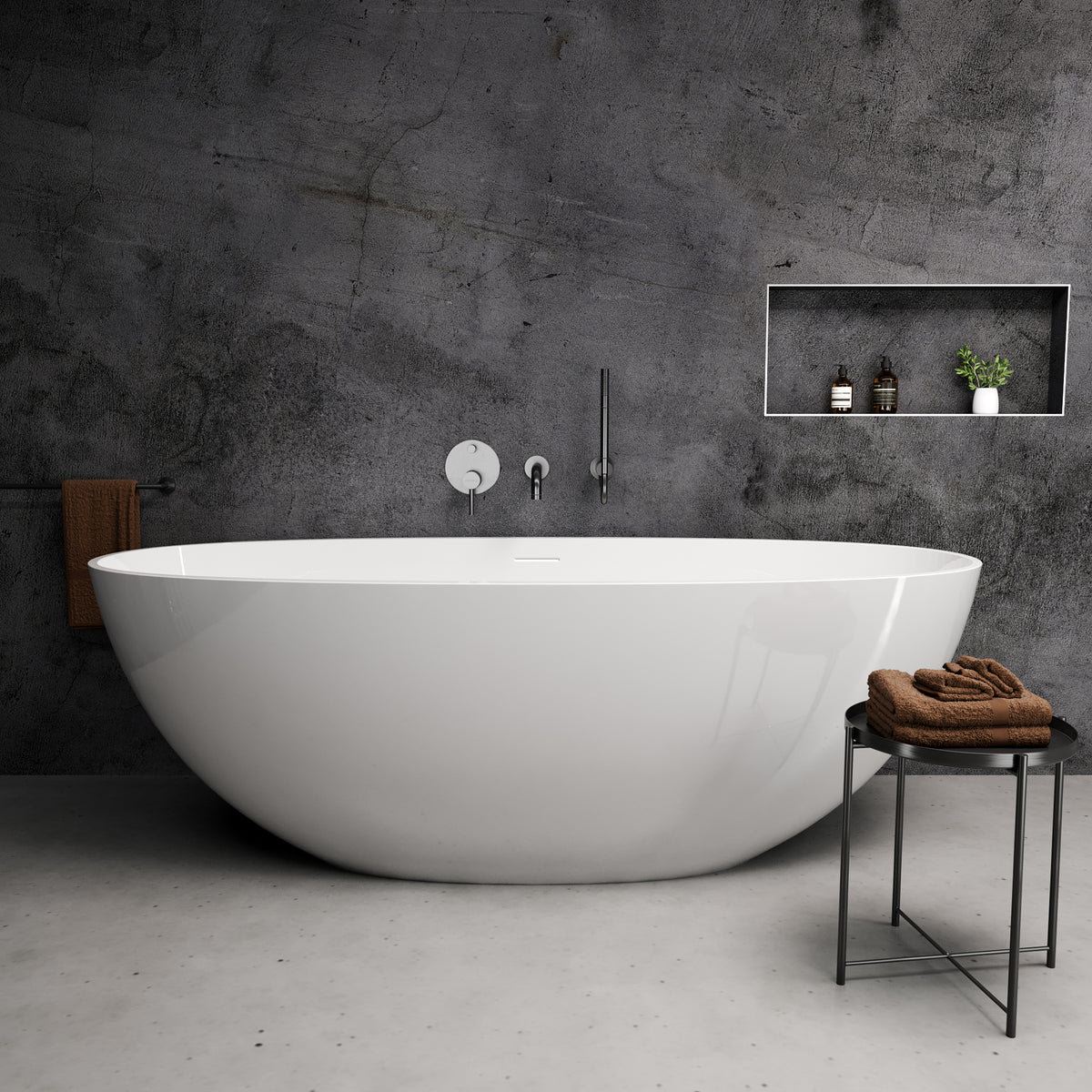 Luxury freestanding jetted bathtubs, Home spa experience